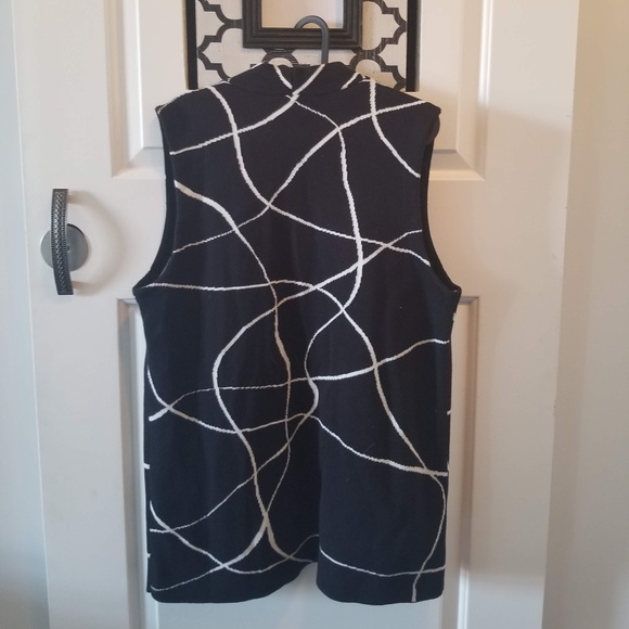 Alfani Monochrome Cotton Vest - Picture 2 of 5